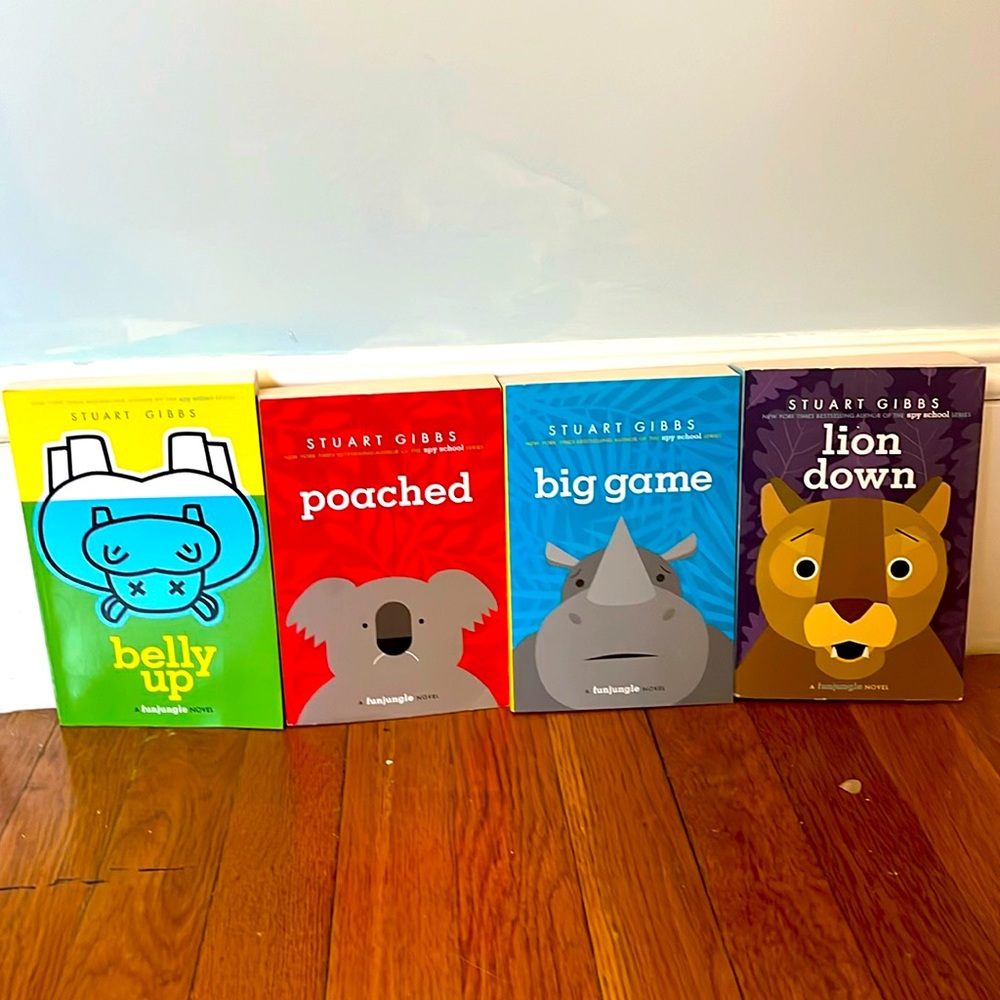 Stuart Gibbs funjungle books